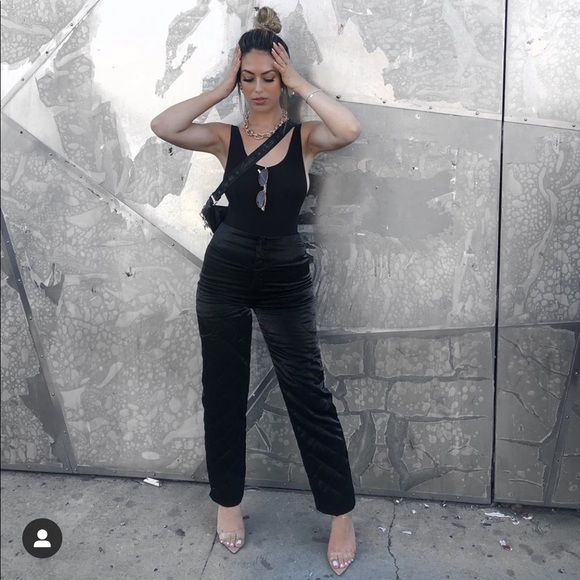 LPA Pants - BLK TUFTED PANTS